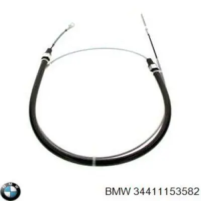 34411153582 BMW cable de freno de mano trasero derecho/izquierdo