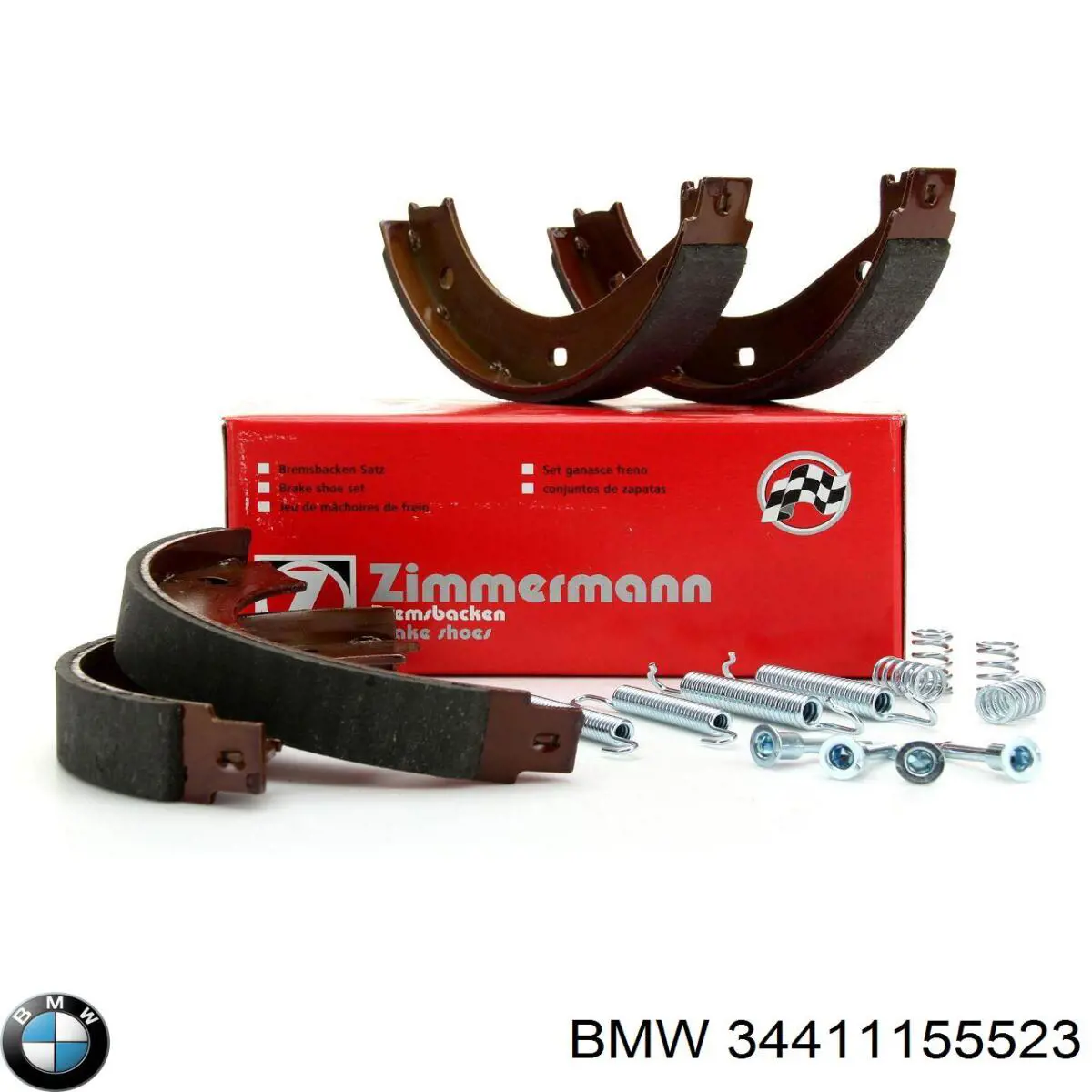 Juego de zapatas de frenos, freno de estacionamiento BMW 5 E28