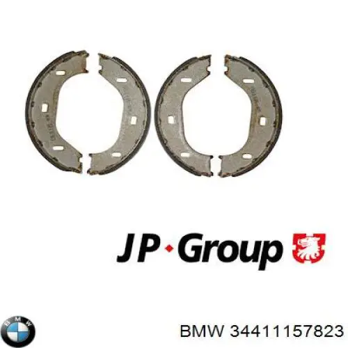 34411157823 BMW zapatas de frenos de tambor traseras