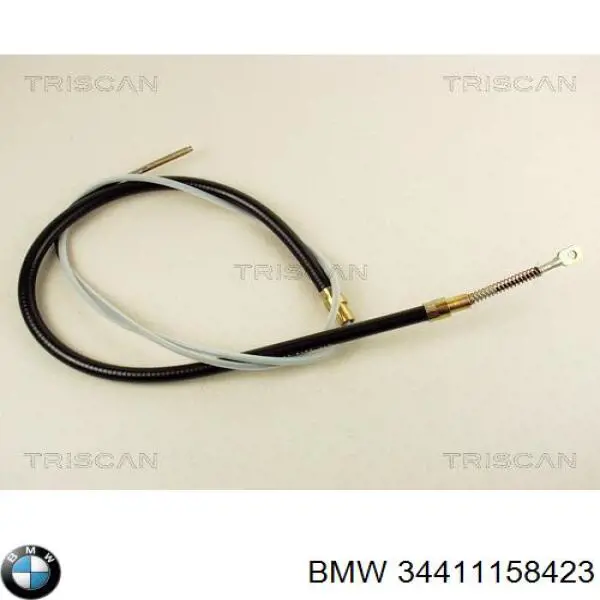 34411158423 BMW cable de freno de mano trasero derecho/izquierdo