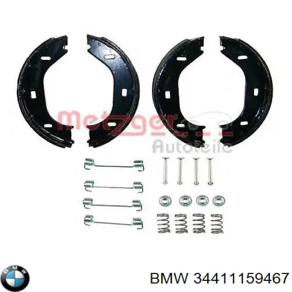 Zapatas de freno 34411159467 BMW