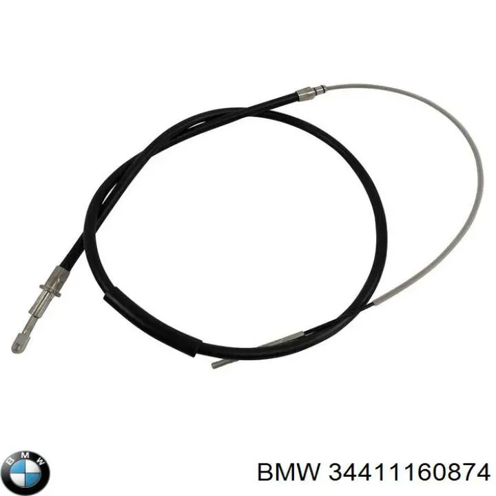 34411160874 BMW cable de freno de mano delantero