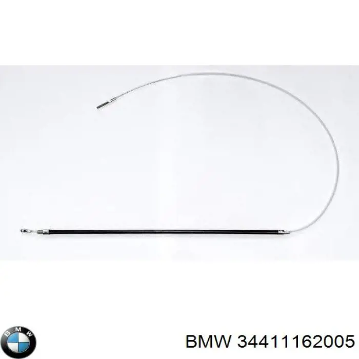 34411162005 BMW cable de freno de mano trasero derecho/izquierdo