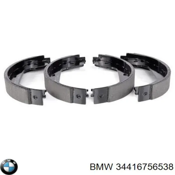 Juego de zapatas de frenos, freno de estacionamiento BMW 5 E39