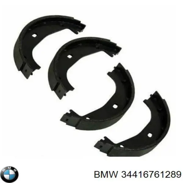 Comprar 34416761289 BMW Juego de zapatas de frenos, freno de estacionamiento