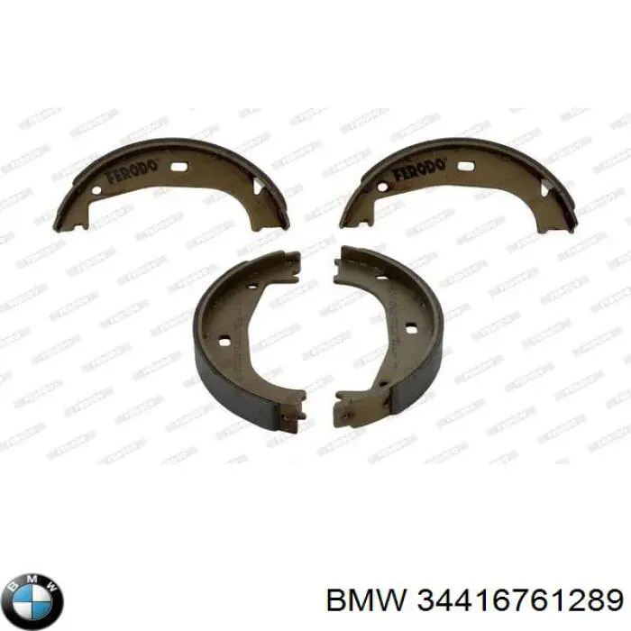 Zapatas de freno de mano BMW 34416761289 precio, desde 26,11 EUR