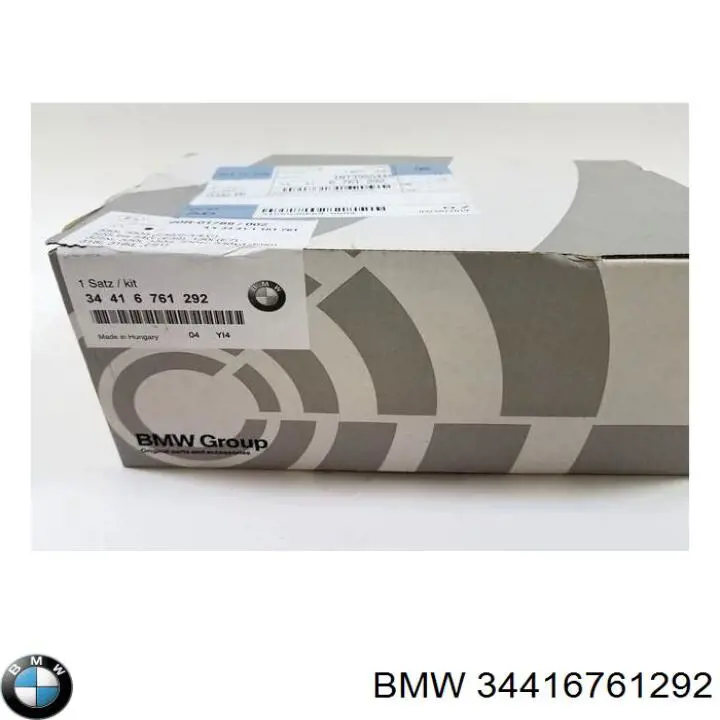 Zapatas de freno de mano 34416761292 BMW