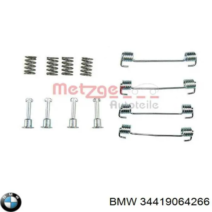 34419064266 BMW juego de reparación, pastillas de frenos