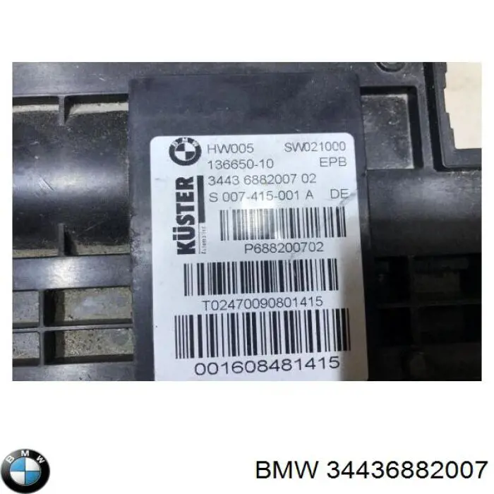 Comprar 34436882007 BMW Módulo del freno de estacionamiento electromecánico