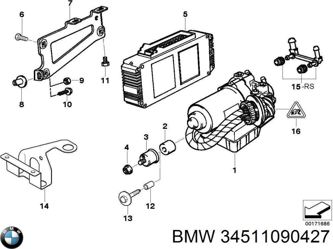 Comprar 34511090427 BMW Módulo ABS
