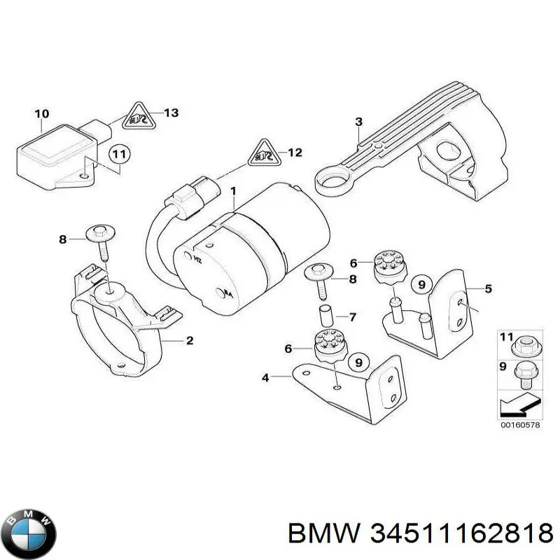 34511162818 BMW