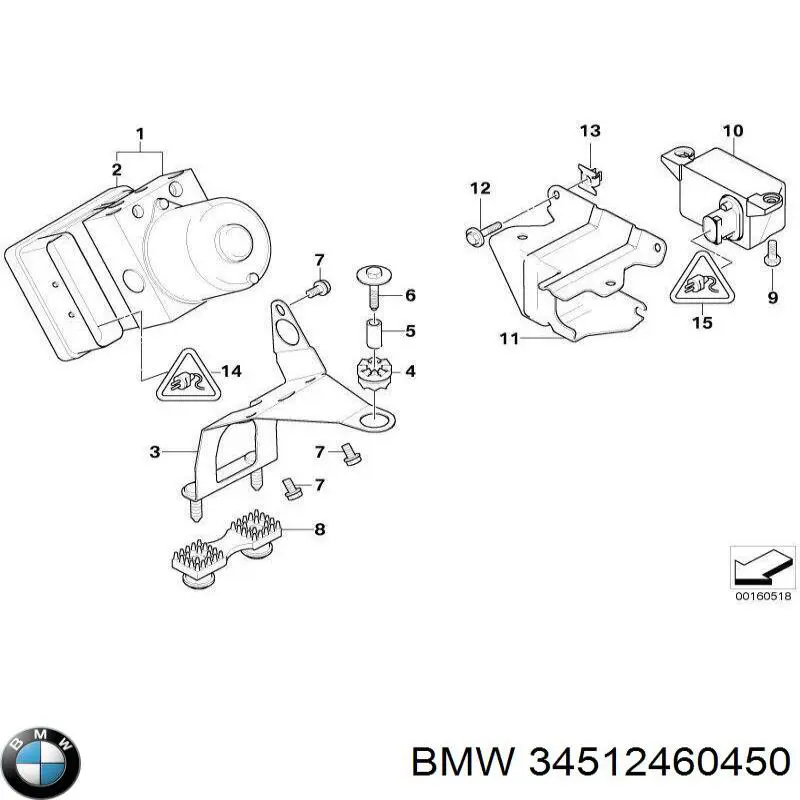 Bloque hidráulico ABS BMW 34516794646 precio, desde 120,52 EUR