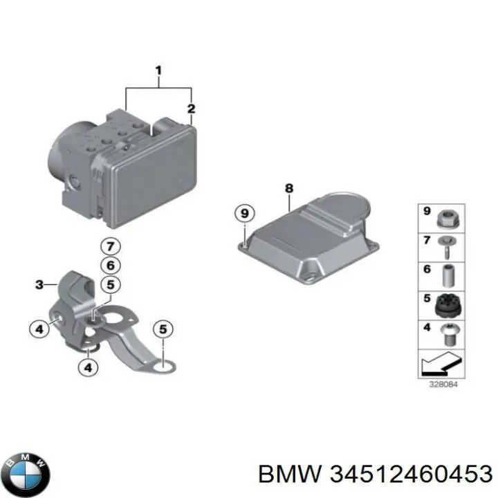 Módulo hidráulico ABS BMW 1 (F21)