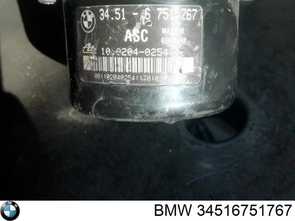 34516751767 BMW módulo hidráulico abs