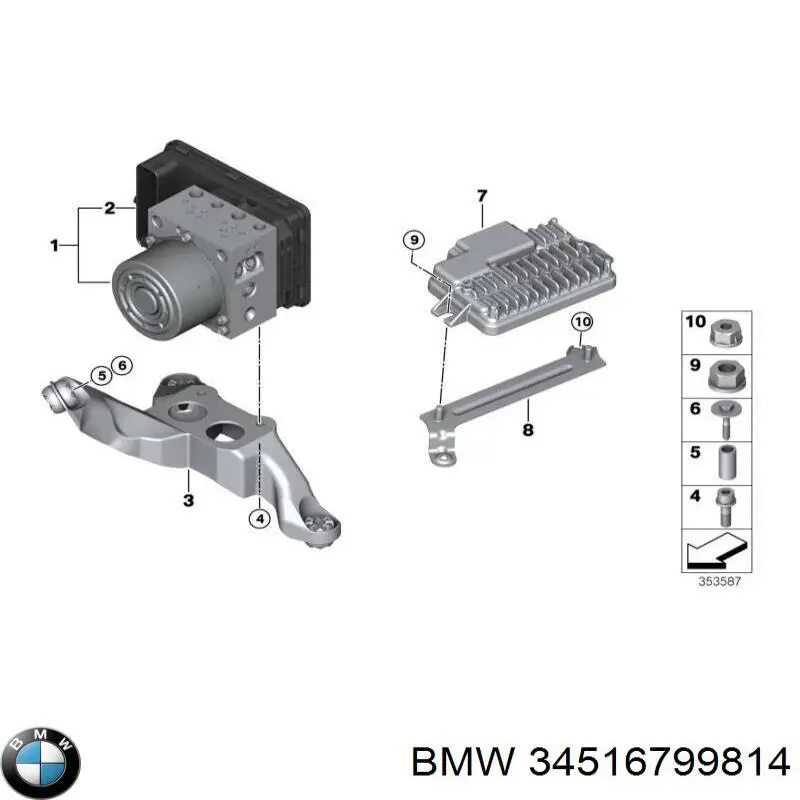  BMW 34516799814 precio, desde 30,98 EUR