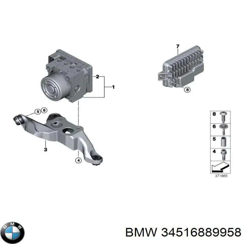 Bloque hidráulico ABS Mini COUNTRYMAN familiar (F60) (2016 - 2026) precio, desde 483,52 EUR