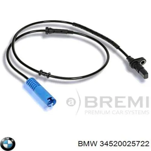 34520025722 BMW sensor abs trasero