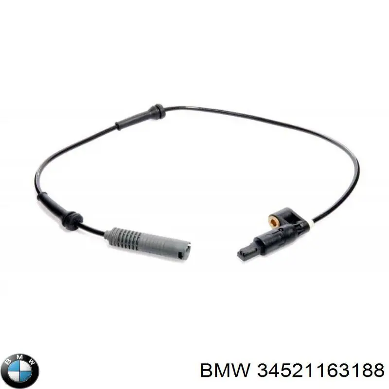34521163188 BMW sensor abs delantero derecho