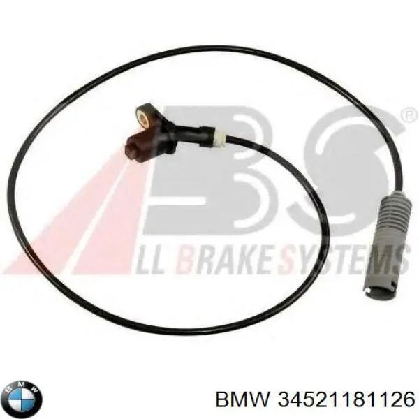 34521181126 BMW sensor abs trasero