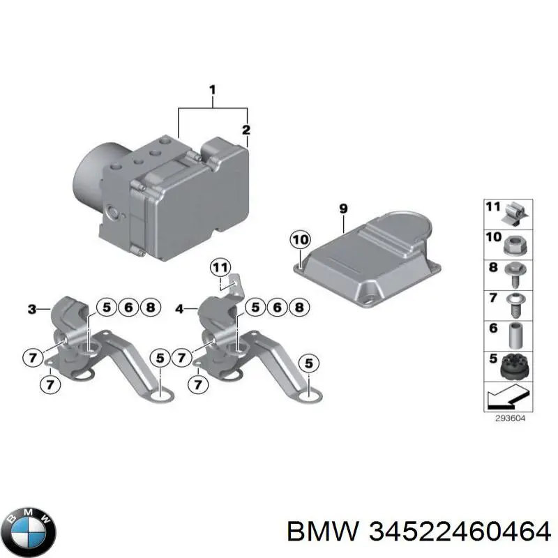  BMW 34522460464 precio, desde 1418,40 EUR