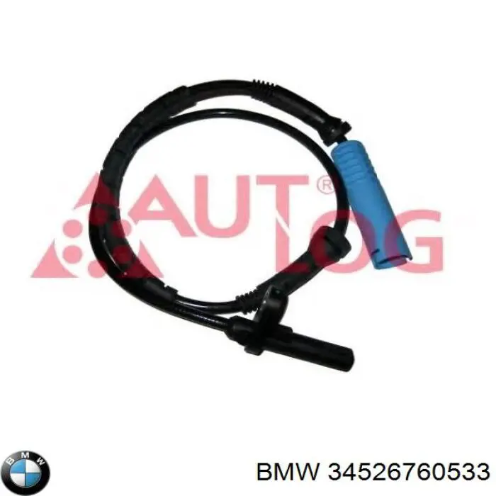 34526760533 BMW sensor abs delantero