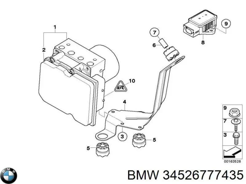 Comprar 34526777435 BMW Sensor de velocidad DSC