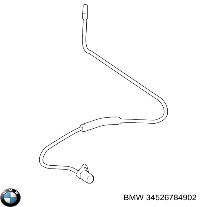 Comprar 34526784902 BMW Sensor revoluciones de la rueda, delantero