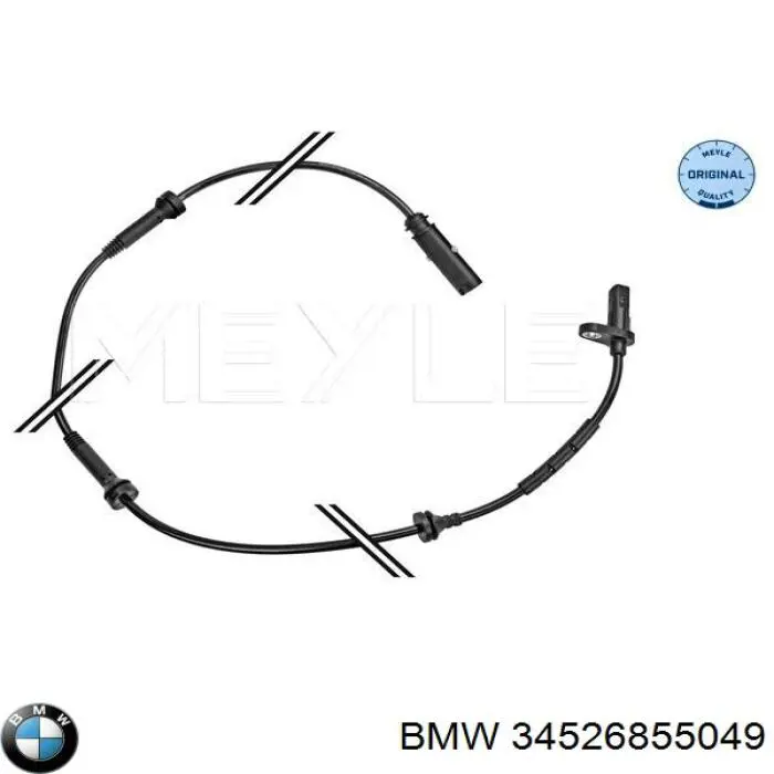 34526855049 BMW sensor abs delantero