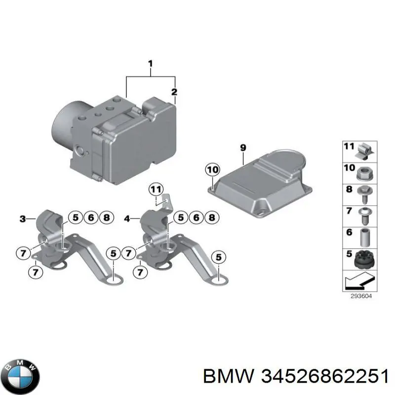  BMW 34526862251 precio, desde 1418,40 EUR