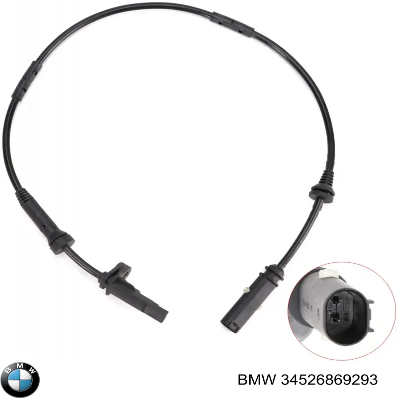 34526869293 BMW Sensor revoluciones de la rueda, trasero
