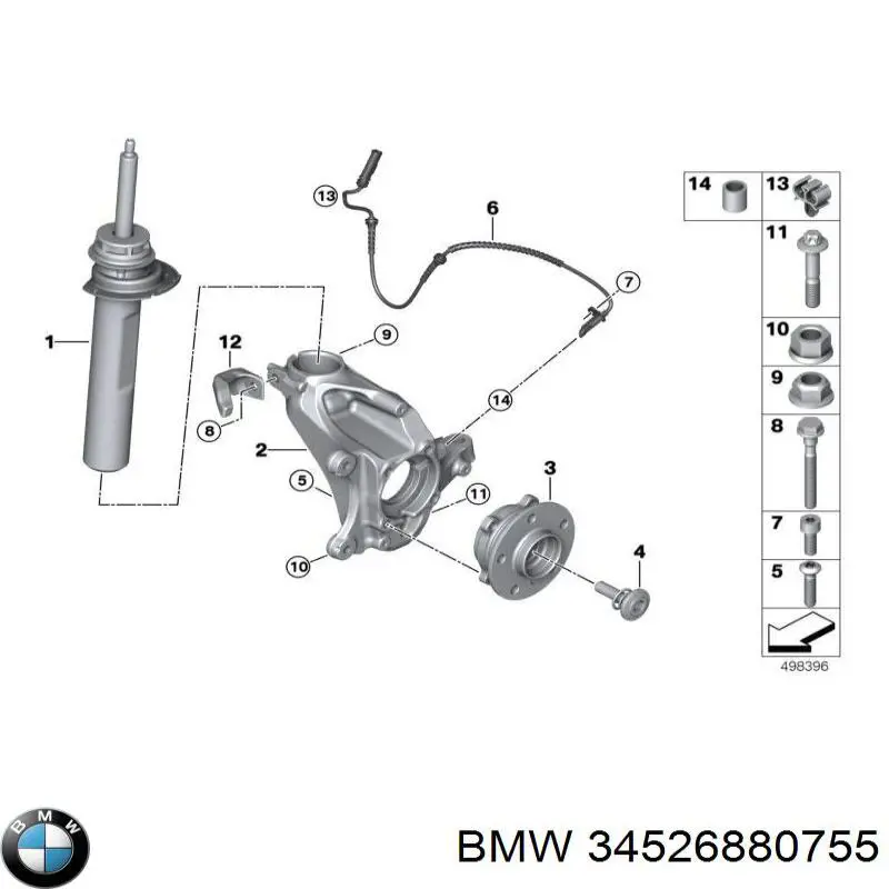 Sensor ABS de rueda delantera Vemo V20720183 precio, desde 31,84 EUR
