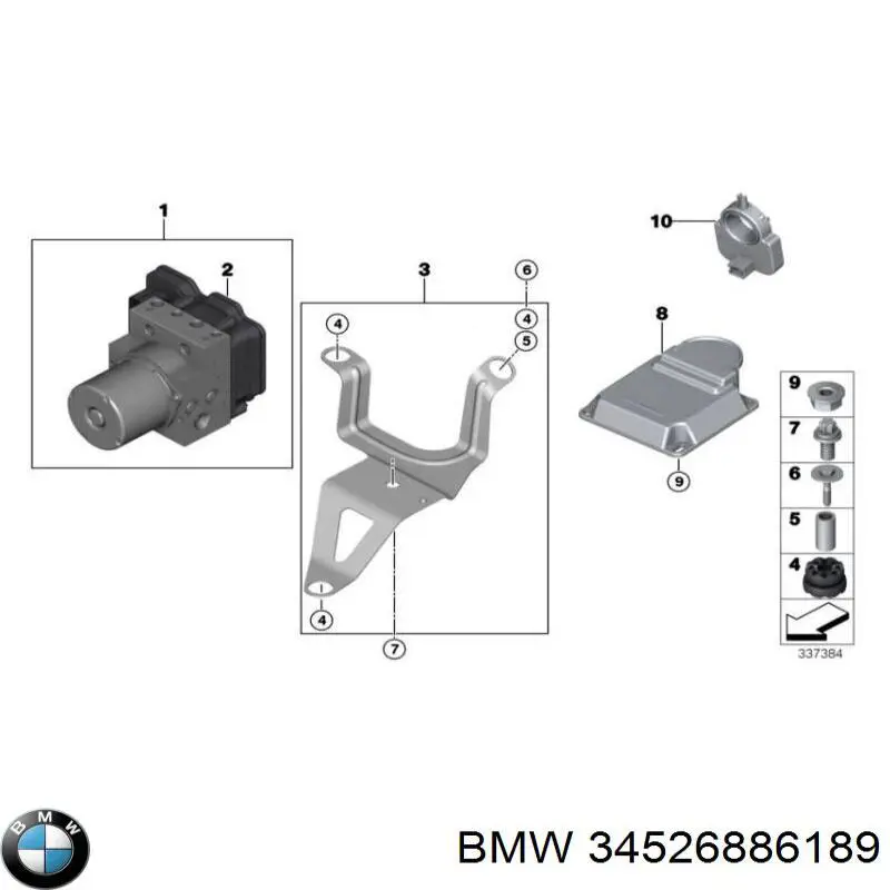 Módulo de control de airbag BMW 34526886189 precio, desde 101,64 EUR