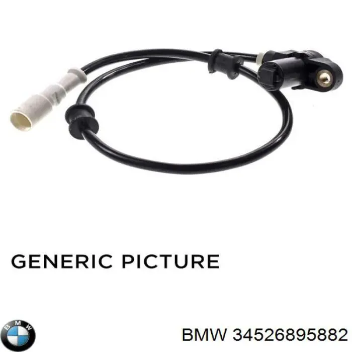 Sensor revoluciones de la rueda, trasero BMW 34526895882 precio, desde 40,18 EUR