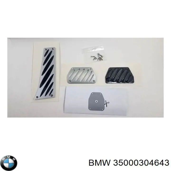 Revestimiento de pedal, juego BMW 35000304643 precio, desde 164,24 USD