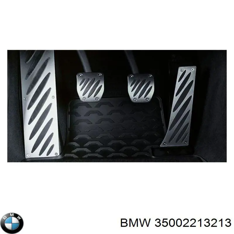 Revestimiento de pedal, juego 35002213213 BMW