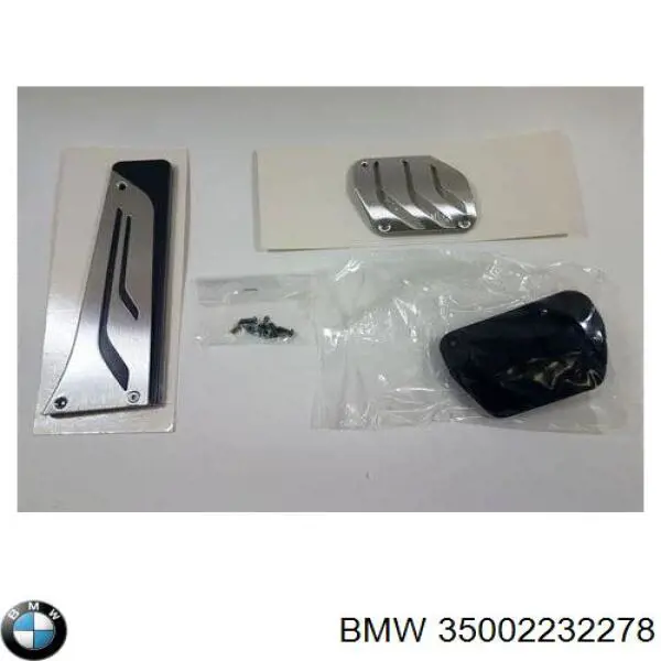 Revestimiento de pedal, juego BMW 35002232278