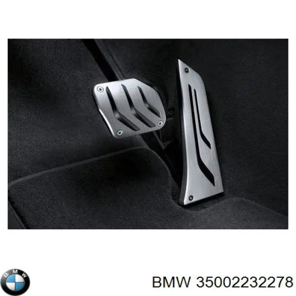 35002232278 BMW Juego de cubrepedales