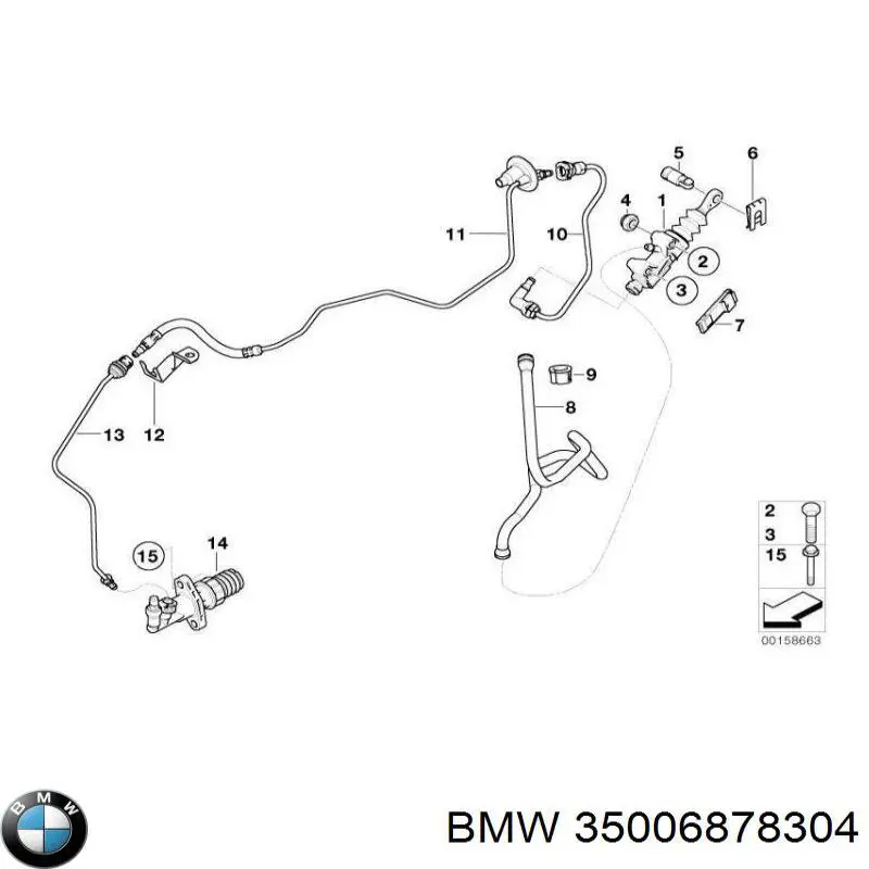 BMW 35311163874