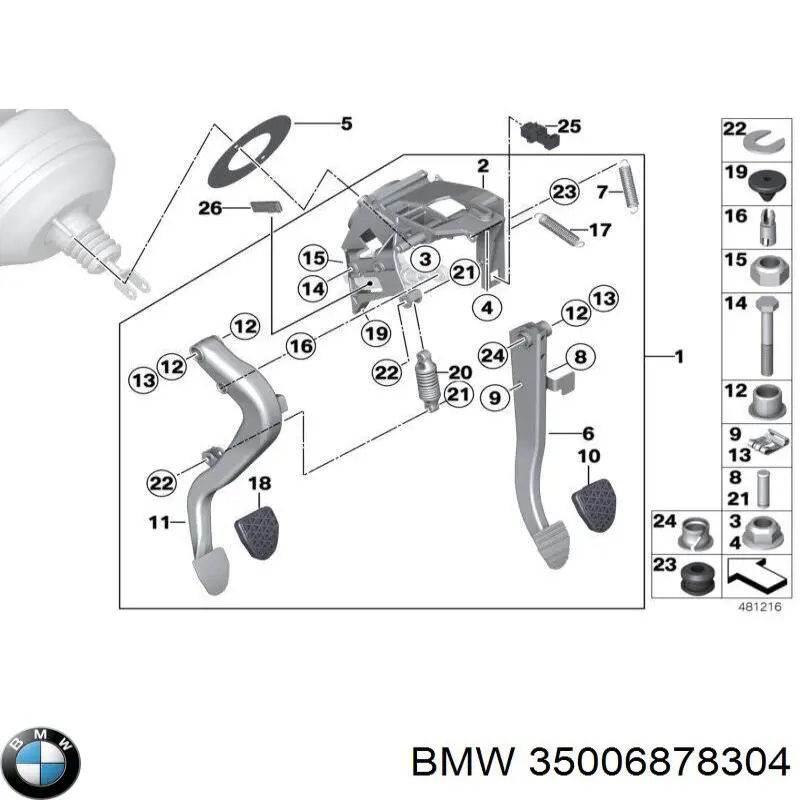  BMW 35311163874 precio, desde 4,89 EUR