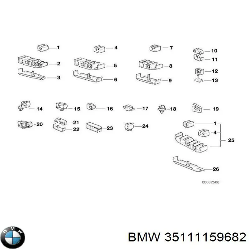  BMW 35111159682 precio, desde 19,85 EUR