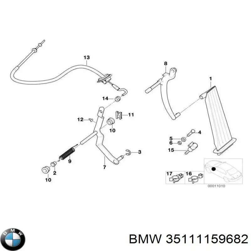 Comprar 35111159682 BMW 