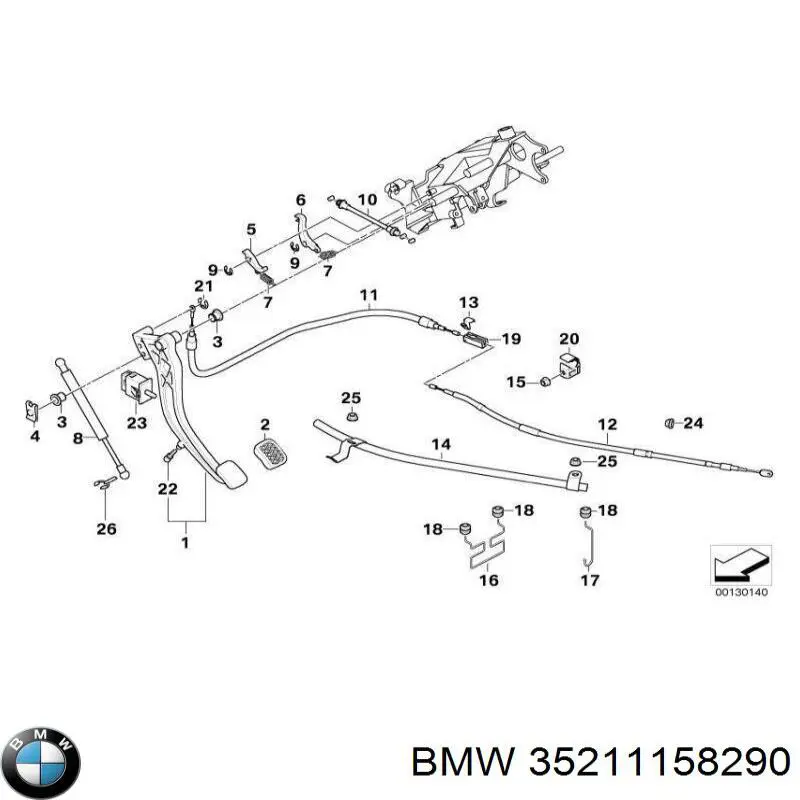  BMW 35211158290