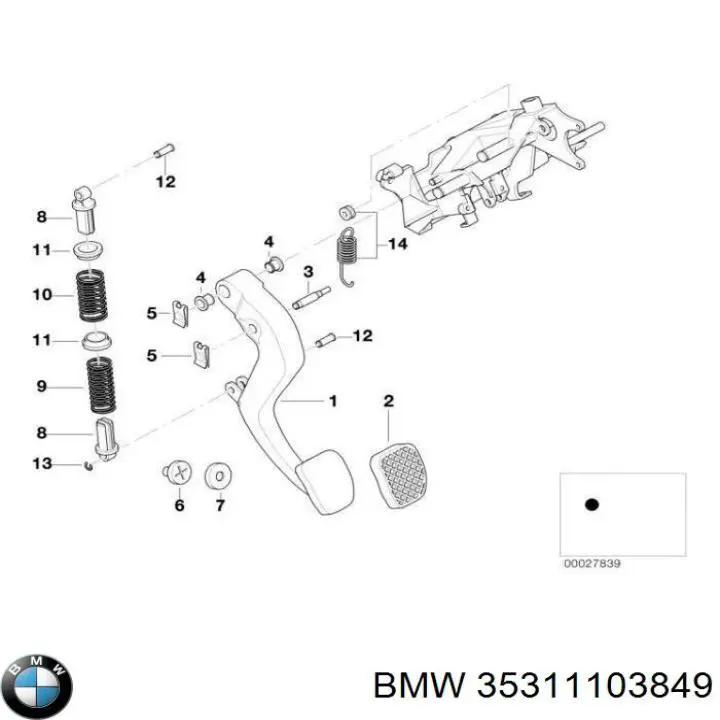  BMW 35311103849 precio, desde 3,84 EUR