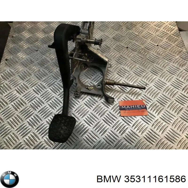 35311161586 BMW pedal embrague