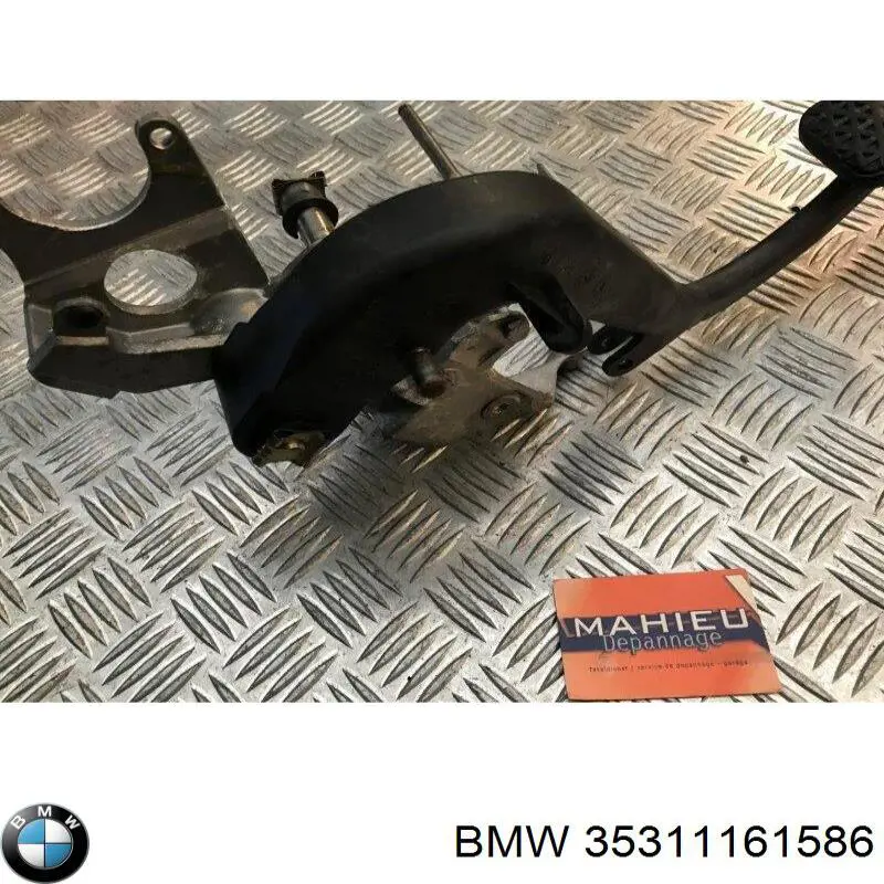 Pedal embrague 1161586 BMW