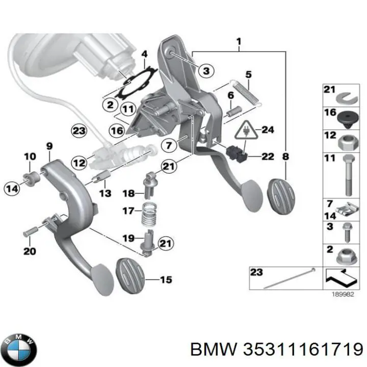  BMW 35311161719 precio, desde 13,95 EUR