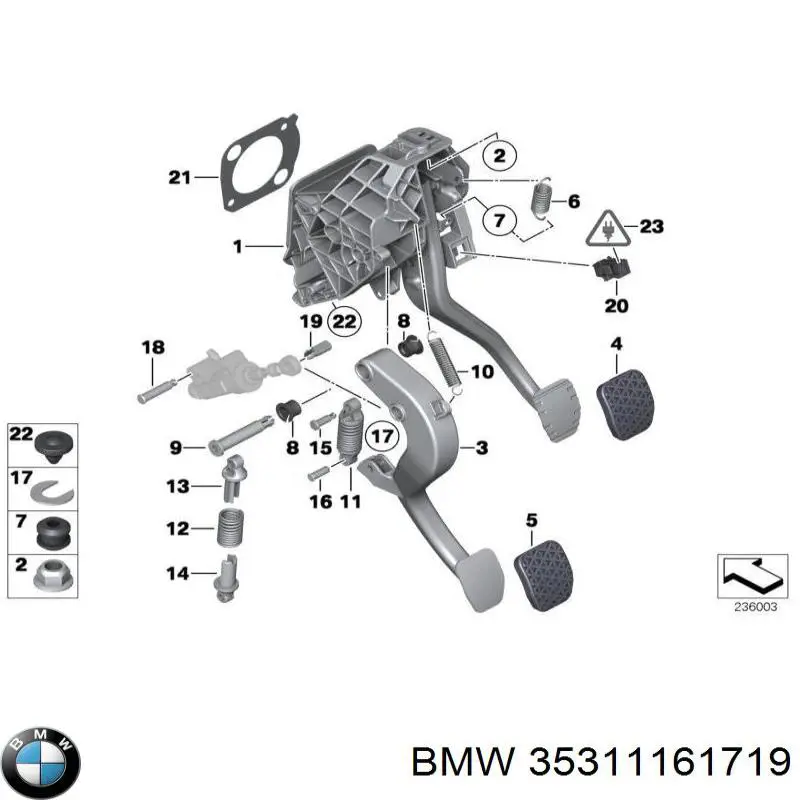 Comprar 35311161719 BMW 
