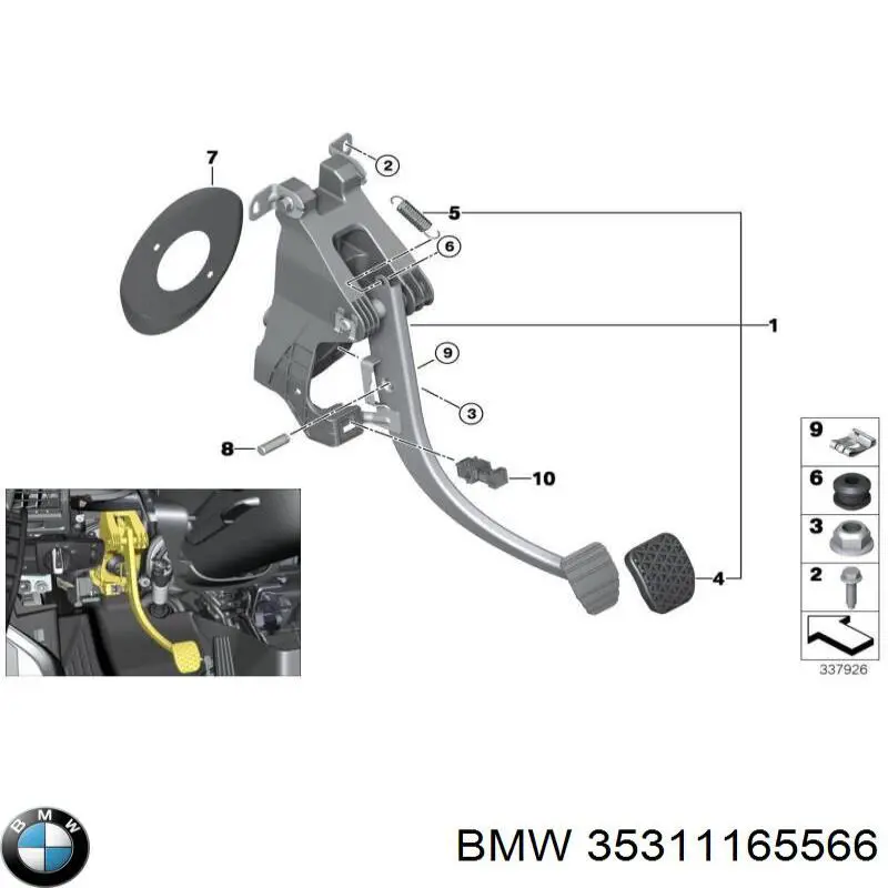 Comprar 35311165566 BMW 