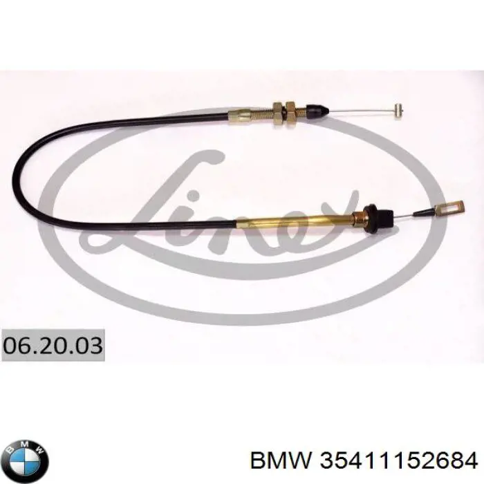 Cable del acelerador para BMW 3 (E21)