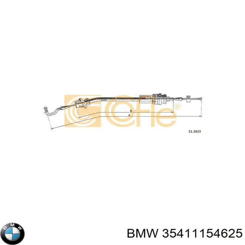 35411154625 BMW silga de acelerador